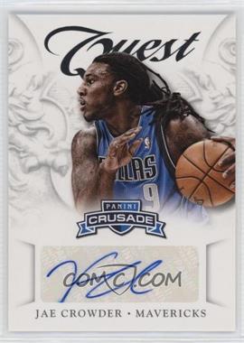 2012-13 Panini Crusade - Quest Autographs #2 - Jae Crowder