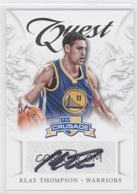 2012-13 Panini Crusade - Quest Autographs #5 - Klay Thompson