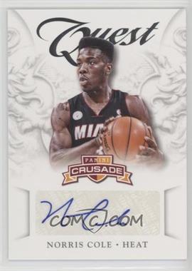 2012-13 Panini Crusade - Quest Autographs #66 - Norris Cole