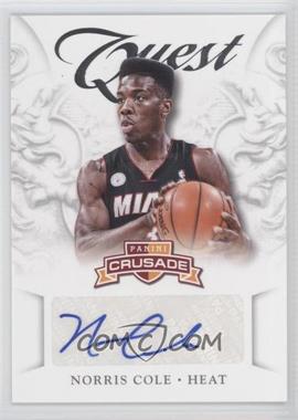 2012-13 Panini Crusade - Quest Autographs #66 - Norris Cole