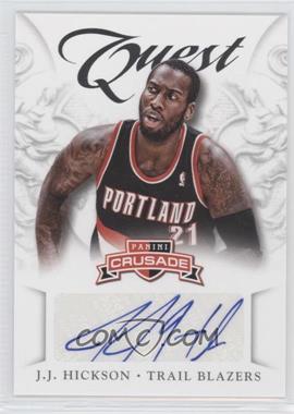 2012-13 Panini Crusade - Quest Autographs #84 - J.J. Hickson