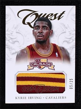 2012-13 Panini Crusade - Quest Memorabilia - Prime #38 - Kyrie Irving /25