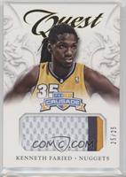 Kenneth Faried #/25