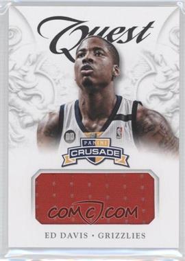 2012-13 Panini Crusade - Quest Memorabilia #59 - Ed Davis