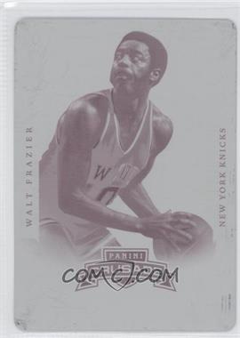 2012-13 Panini Crusade - Royalty - Printing Plate Magenta #18 - Walt Frazier /1