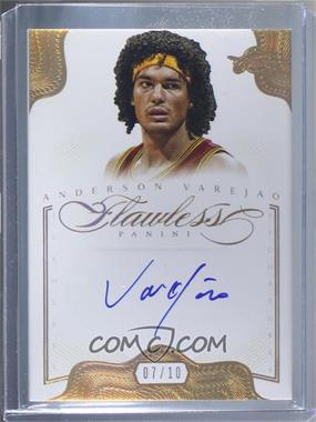 2012-13 Panini Flawless - Flawless Signatures - Gold #8 - Anderson Varejao /10