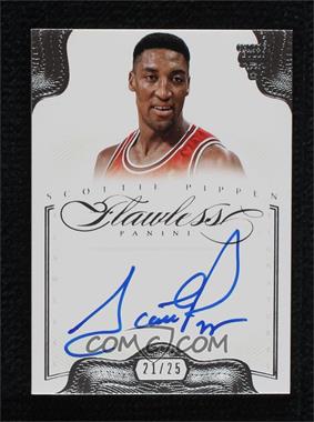 2012-13 Panini Flawless - Flawless Signatures #6 - Scottie Pippen /25