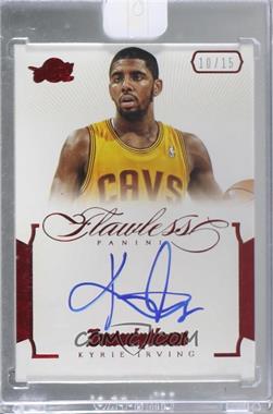 2012-13 Panini Flawless - Inscriptions - Ruby #8 - Kyrie Irving /15 [Uncirculated]