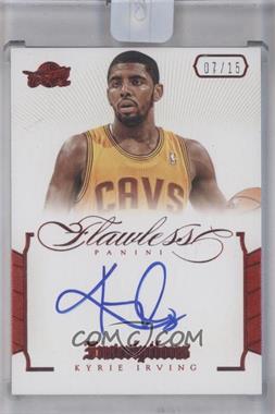 2012-13 Panini Flawless - Inscriptions - Ruby #8 - Kyrie Irving /15 [Uncirculated]
