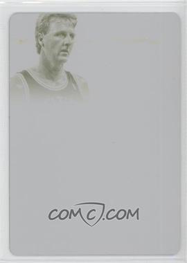 2012-13 Panini Flawless - Patches - Printing Plate Yellow #60 - Larry Bird /1