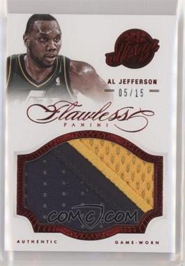 2012-13 Panini Flawless - Patches - Ruby #32 - Al Jefferson /15