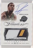 Derrick Favors #/25