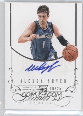 2012-13 Panini Flawless - Rookie Autographs #24 - Alexey Shved /25