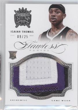 2012-13 Panini Flawless - Rookie Patches #11 - Isaiah Thomas /25