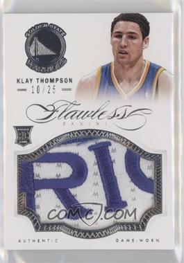 2012-13 Panini Flawless - Rookie Patches #5 - Klay Thompson /25