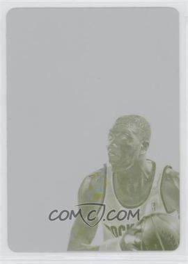 2012-13 Panini Flawless - Transitions Autographs - Printing Plate Yellow #41 - Hakeem Olajuwon /1