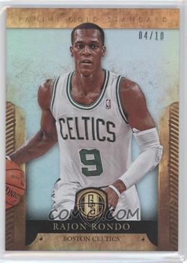 2012-13 Panini Gold Standard - [Base] - Platinum #16 - Rajon Rondo /10