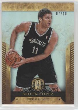 2012-13 Panini Gold Standard - [Base] - Platinum #75 - Brook Lopez /10