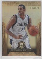 Brandan Wright #/349