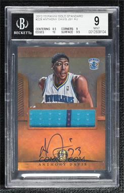 2012-13 Panini Gold Standard - [Base] #228 - Anthony Davis [BGS 9 MINT]