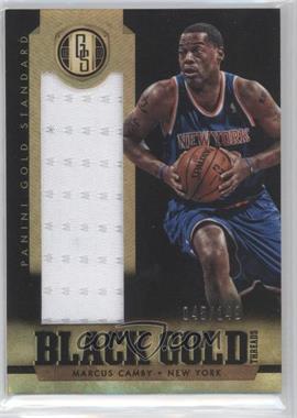 2012-13 Panini Gold Standard - Black Gold Threads #24 - Marcus Camby /149