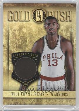 2012-13 Panini Gold Standard - Gold Rush - 14k Gold #71 - Wilt Chamberlain /25