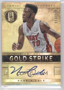 2012-13 Panini Gold Standard - Gold Strike Signatures #50 - Norris Cole /249