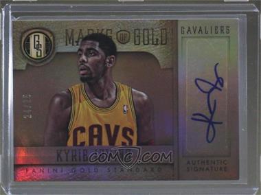 2012-13 Panini Gold Standard - Marks of Gold #31 - Kyrie Irving /25
