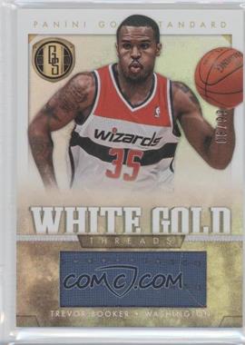 2012-13 Panini Gold Standard - White Gold Threads #39 - Trevor Booker /99