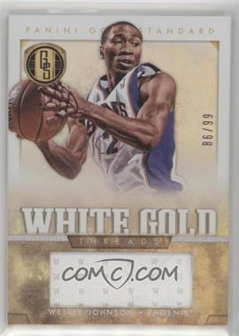 2012-13 Panini Gold Standard - White Gold Threads #49 - Wesley Johnson /99