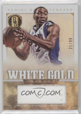 2012-13 Panini Gold Standard - White Gold Threads #49 - Wesley Johnson /99