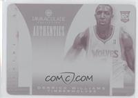 Derrick Williams #/1