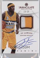 Ty Lawson #/25