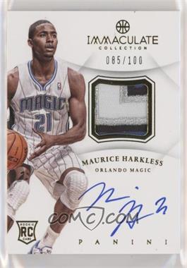2012-13 Panini Immaculate Collection - Autograph Patch #AP-MH - Maurice Harkless /100