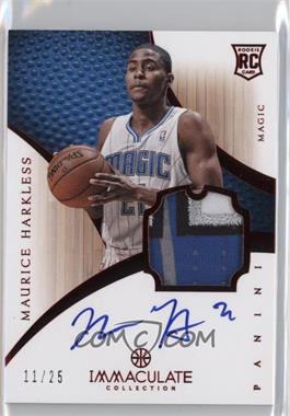 2012-13 Panini Immaculate Collection - [Base] - Chinese Red #147 - Rookie Patch Autograph - Maurice Harkless /25