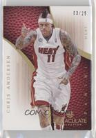 Chris Andersen #/25