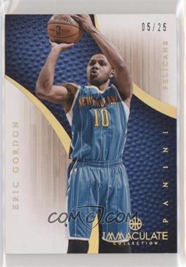 2012-13 Panini Immaculate Collection - [Base] - Gold #59 - Eric Gordon /25