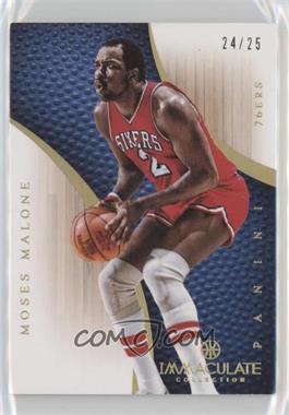 2012-13 Panini Immaculate Collection - [Base] - Gold #78 - Moses Malone /25