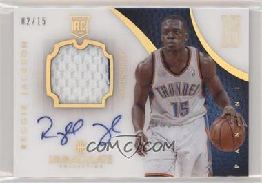 2012-13 Panini Immaculate Collection - [Base] - Jersey Number #120 - Rookie Patch Autograph - Reggie Jackson /15