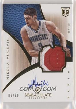 2012-13 Panini Immaculate Collection - [Base] #113 - Rookie Patch Autograph - Nikola Vucevic /99 [EX to NM]