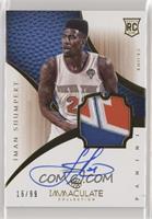 Rookie Patch Autograph - Iman Shumpert #/99