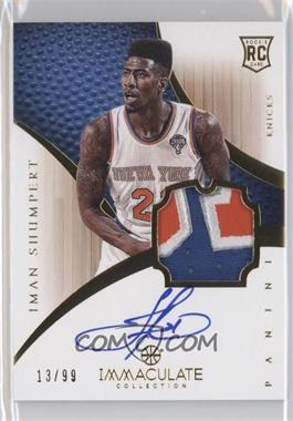 2012-13 Panini Immaculate Collection - [Base] #114 - Rookie Patch Autograph - Iman Shumpert /99