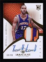 Rookie Patch Autograph - Kendall Marshall #/99