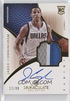 Rookie Patch Autograph - Jared Cunningham #/99