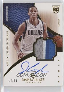 2012-13 Panini Immaculate Collection - [Base] #155 - Rookie Patch Autograph - Jared Cunningham /99