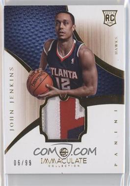 2012-13 Panini Immaculate Collection - [Base] #188 - Rookie Patch - John Jenkins /99