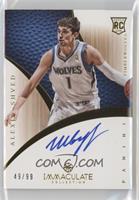 Rookie Autograph - Alexey Shved #/99