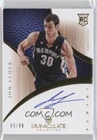 Rookie Autograph - Jon Leuer #/99