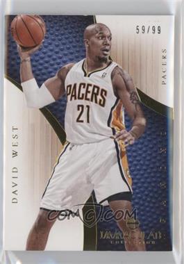 2012-13 Panini Immaculate Collection - [Base] #38 - David West /99