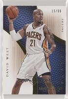 David West [Noted] #/99